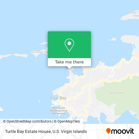 Turtle Bay Estate House map