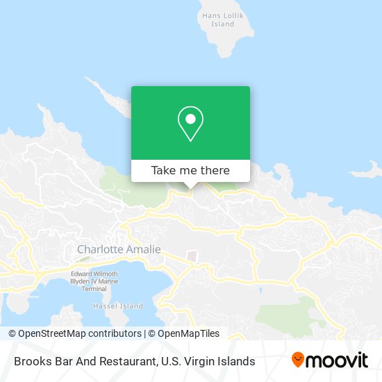 Brooks Bar And Restaurant map