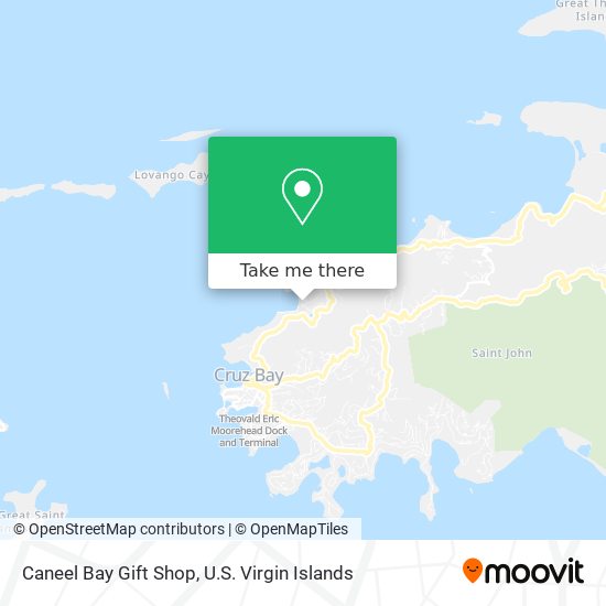 Caneel Bay Gift Shop map