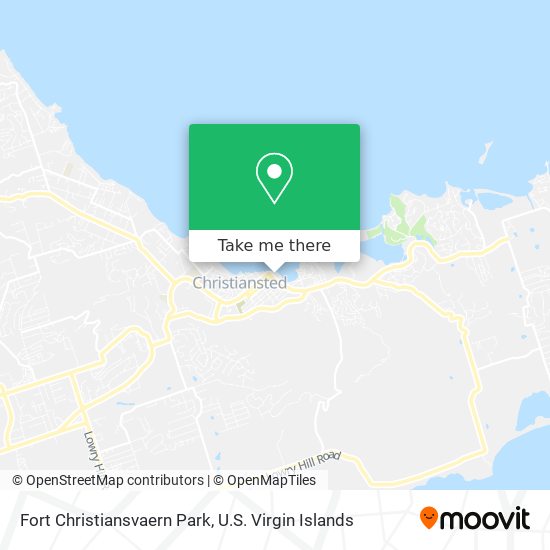 Mapa Fort Christiansvaern Park