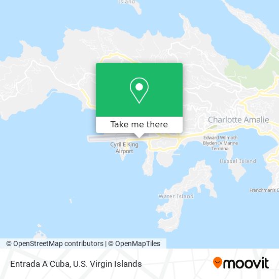 Mapa Entrada A Cuba