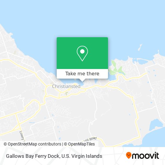 Gallows Bay Ferry Dock map