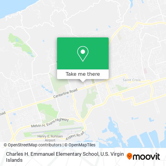 Mapa Charles H. Emmanuel Elementary School