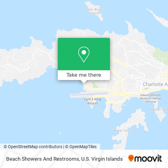 Beach Showers And Restrooms map
