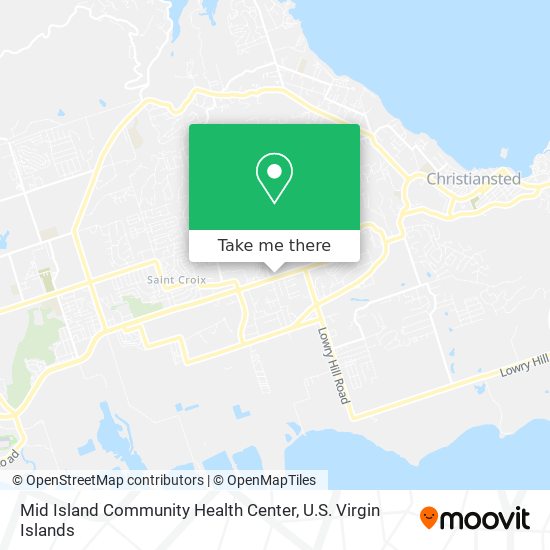 Mid Island Community Health Center map