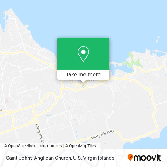 Saint Johns Anglican Church map