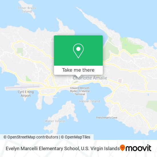 Mapa Evelyn Marcelli Elementary School