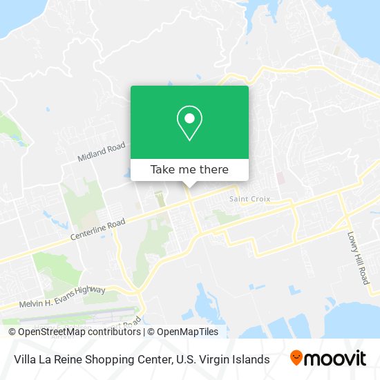 Mapa Villa La Reine Shopping Center