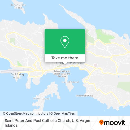 Mapa Saint Peter And Paul Catholic Church