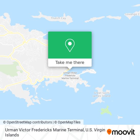 Urman Victor Fredericks Marine Terminal map