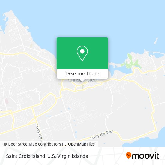 Saint Croix Island map