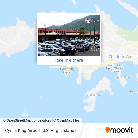 Mapa Cyril E King Airport