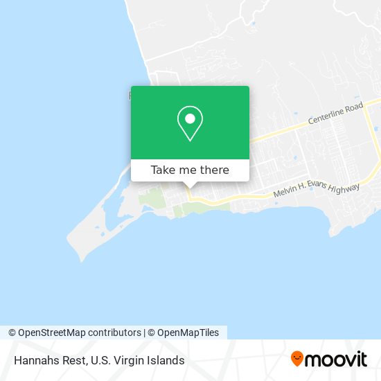 Hannahs Rest map