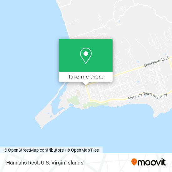 Hannahs Rest map