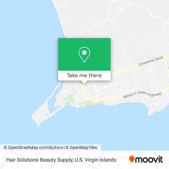 Hair Solutions Beauty Supply map