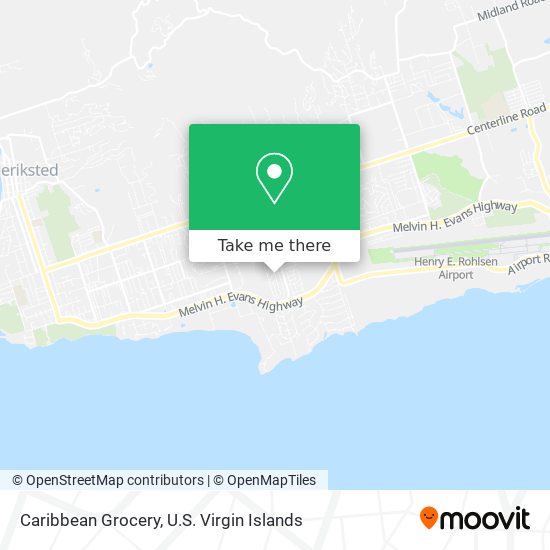 Mapa Caribbean Grocery