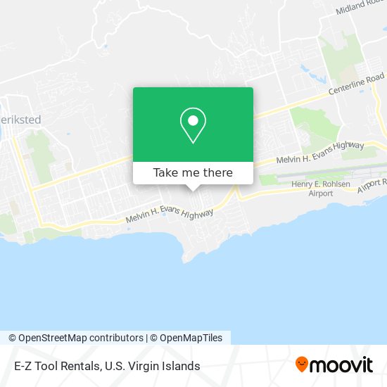 E-Z Tool Rentals map