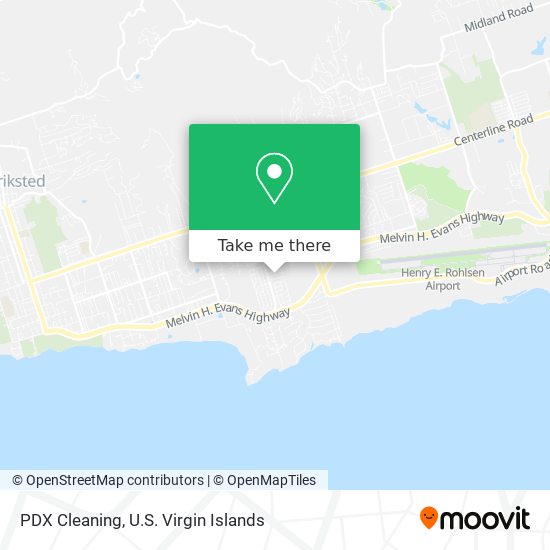 PDX Cleaning map