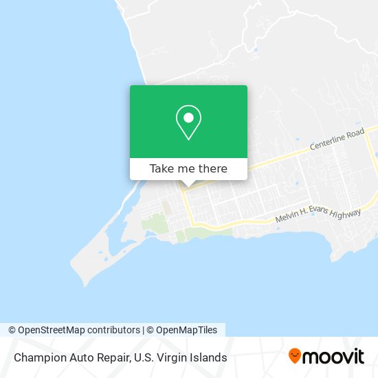 Mapa Champion Auto Repair
