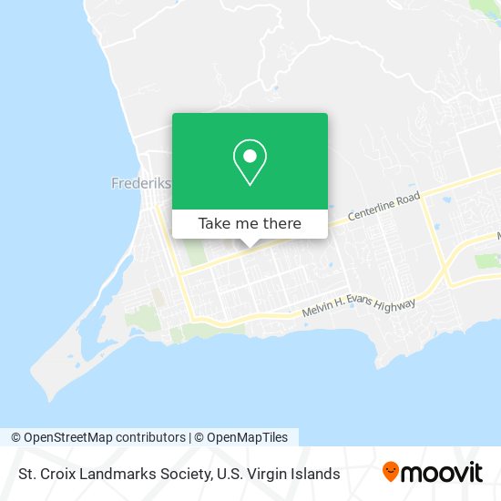 Mapa St. Croix Landmarks Society