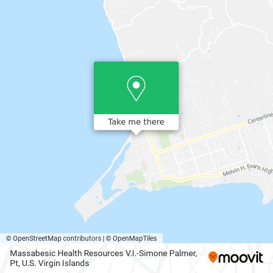 Massabesic Health Resources V.I.-Simone Palmer, Pt map