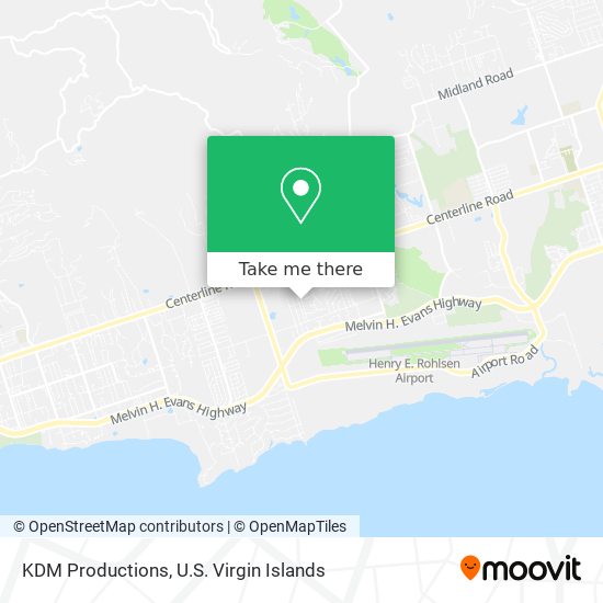 KDM Productions map