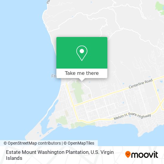 Estate Mount Washington Plantation map