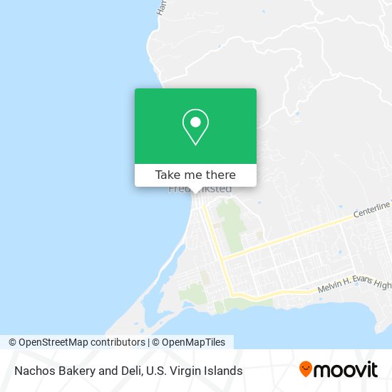 Nachos Bakery and Deli map