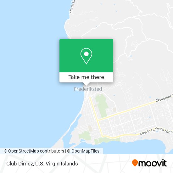 Club Dimez map