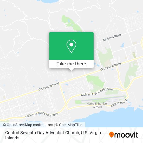 Mapa Central Seventh-Day Adventist Church