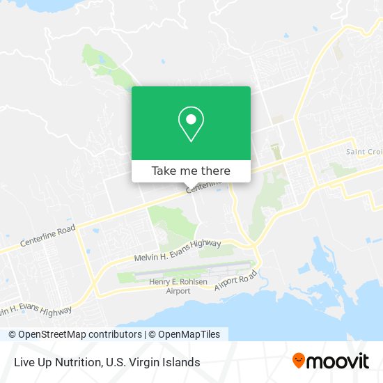 Live Up Nutrition map