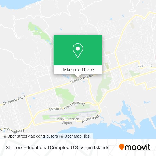St Croix Educational Complex map