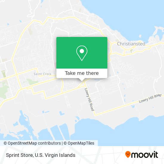 Mapa Sprint Store