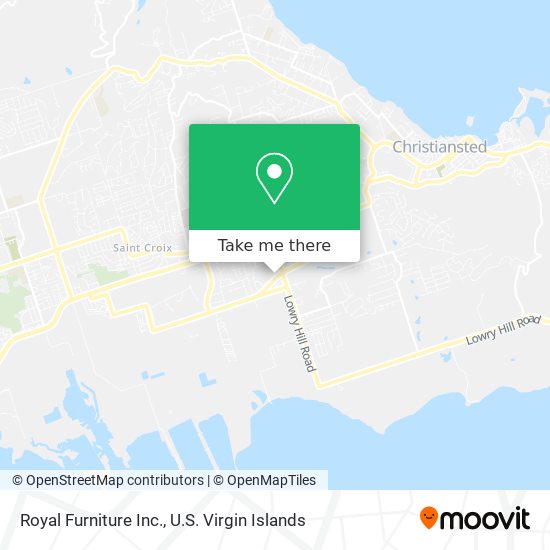 Royal Furniture Inc. map