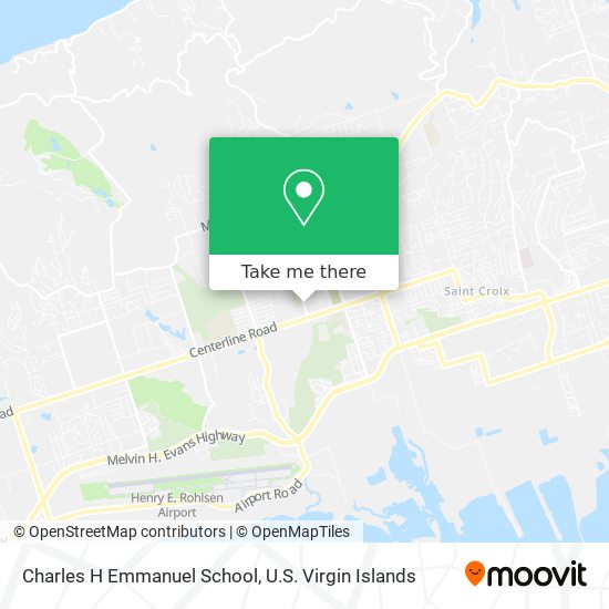 Charles H Emmanuel School map