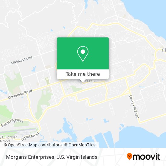 Mapa Morgan's Enterprises