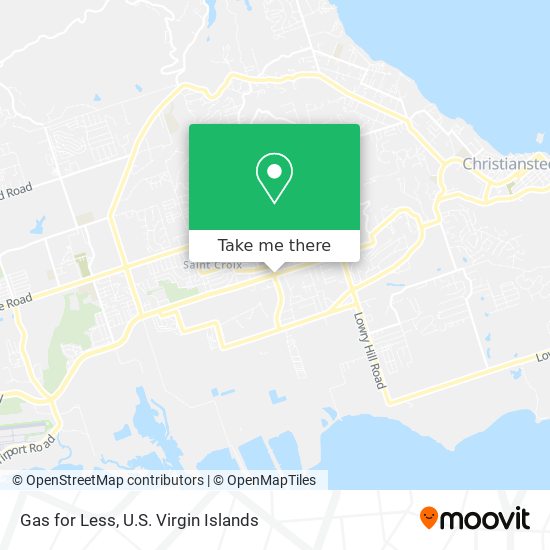Gas for Less map