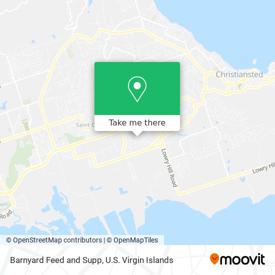 Barnyard Feed and Supp map