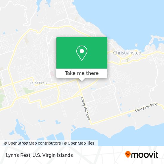 Lynn's Rest map