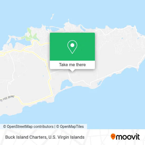 Buck Island Charters map