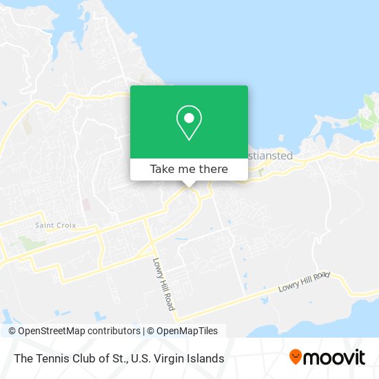 The Tennis Club of St. map