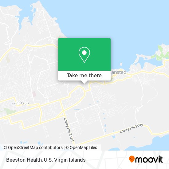 Mapa Beeston Health
