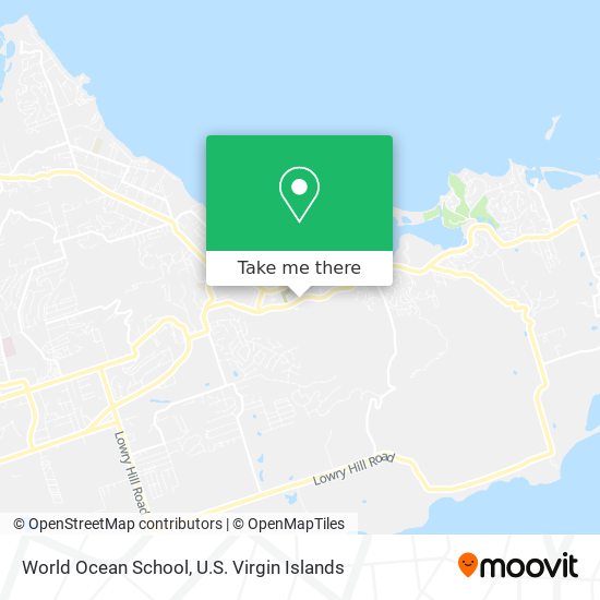 Mapa World Ocean School