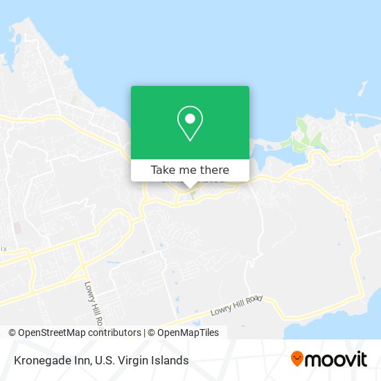 Kronegade Inn map