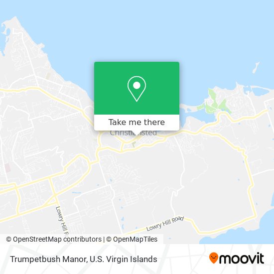 Trumpetbush Manor map