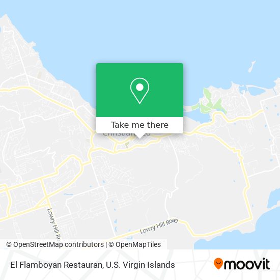 Mapa El Flamboyan Restauran