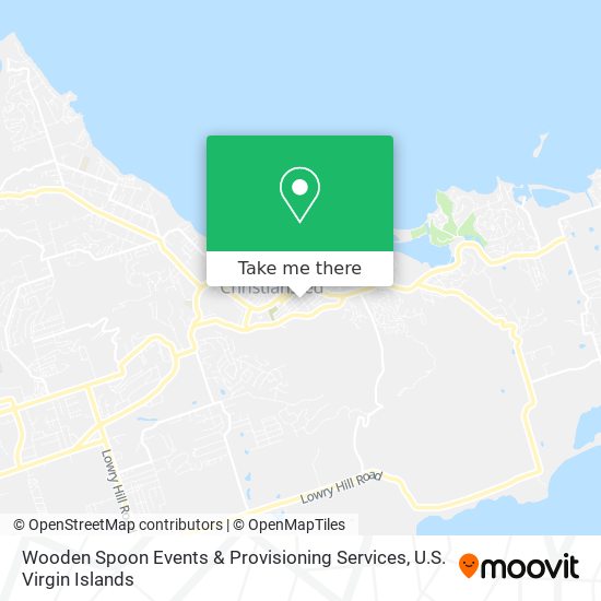 Mapa Wooden Spoon Events & Provisioning Services