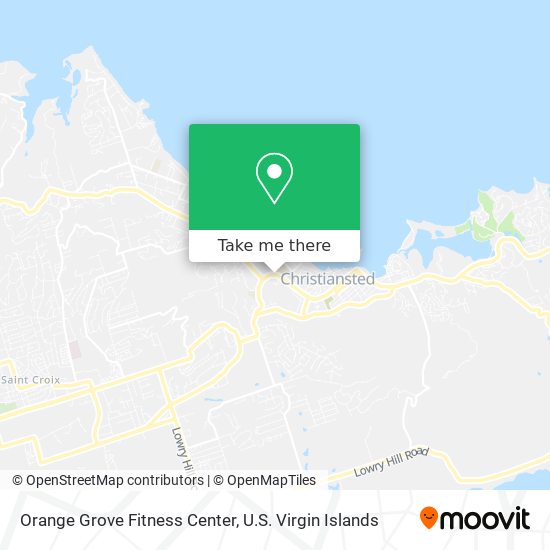 Orange Grove Fitness Center map