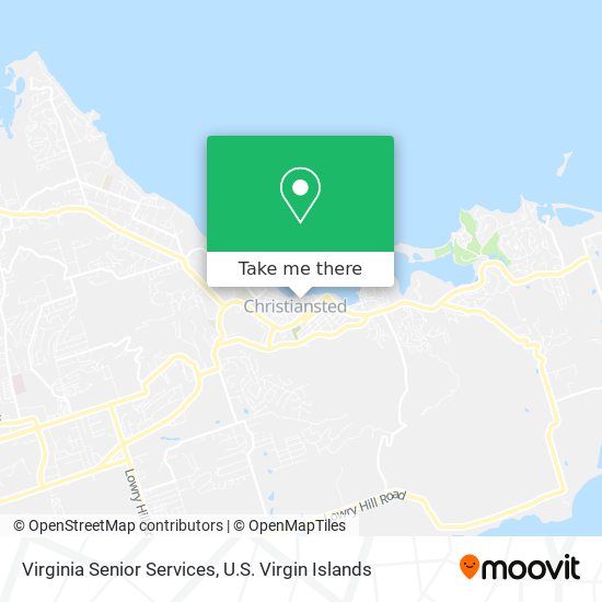 Mapa Virginia Senior Services