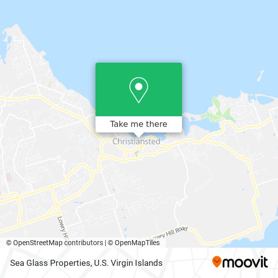 Sea Glass Properties map